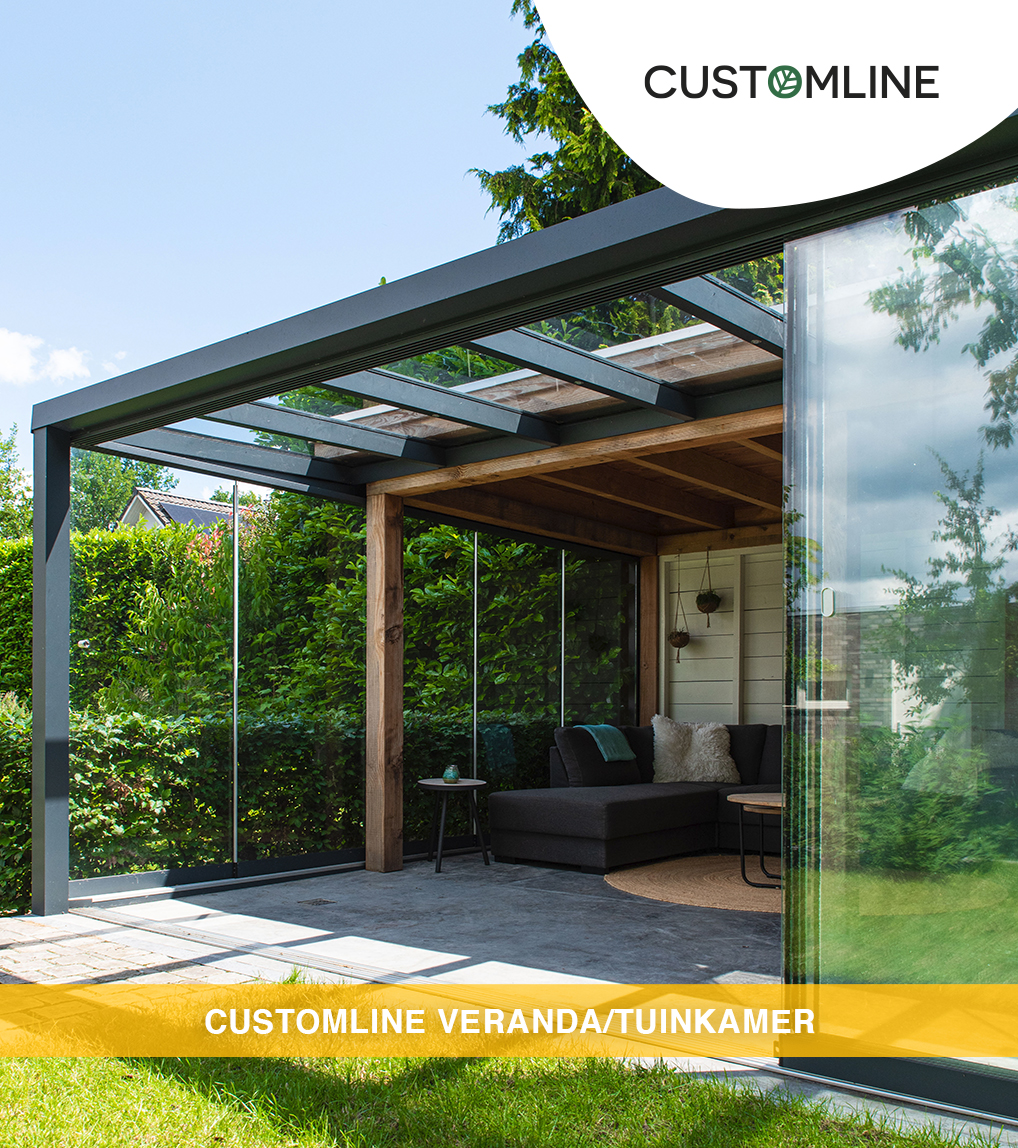 Aanvragen offerte CUSTOMLINE veranda