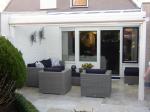 Veranda, Terrasoverkapping, Profiline, RAL 9001, Haaren